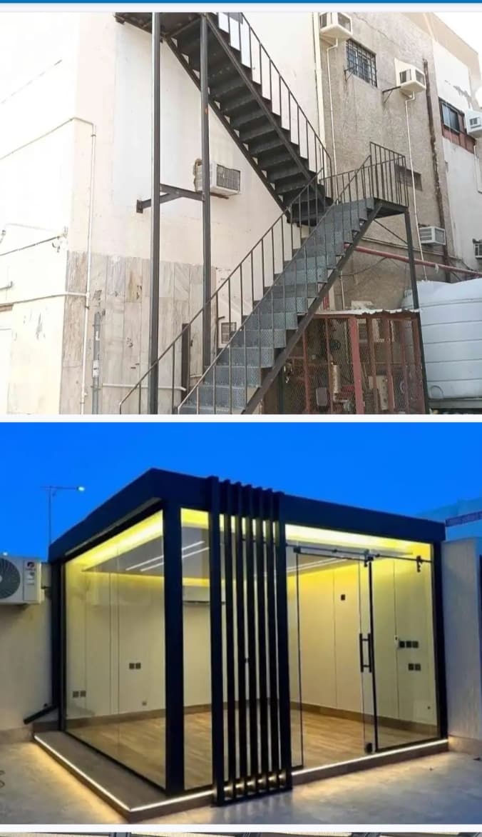 درابزين سلالم وبلكونات
